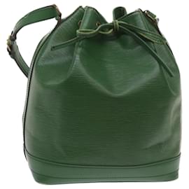 Louis Vuitton-LOUIS VUITTON Epi Noe Shoulder Bag Green M44004 LV Auth 67968-Green