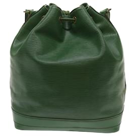 Louis Vuitton-LOUIS VUITTON Epi Noe Shoulder Bag Green M44004 LV Auth 67968-Green