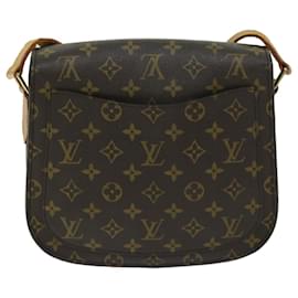 Louis Vuitton-LOUIS VUITTON Monogram Saint Cloud GM Shoulder Bag M51242 LV Auth 68259-Monogram