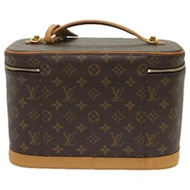 Louis Vuitton-LOUIS VUITTON Monogram Nice Hand Bag 2way M47280 LV Auth 67950A-Monogram