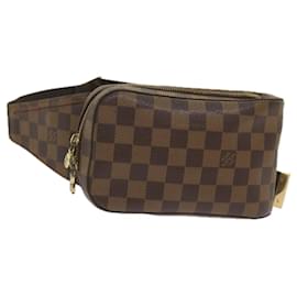 Louis Vuitton-LOUIS VUITTON Damier Ebene Geronimos Shoulder Bag N51994 LV Auth 67764-Other