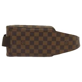 Louis Vuitton-LOUIS VUITTON Damier Ebene Geronimos Bolsa de ombro N51994 Autenticação de LV 67764-Outro