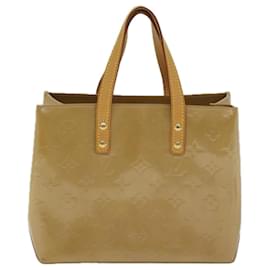 Louis Vuitton-LOUIS VUITTON Monogram Vernis Reade PM Bolso de mano Noisette M91334 EP de autenticación de LV3560-Otro