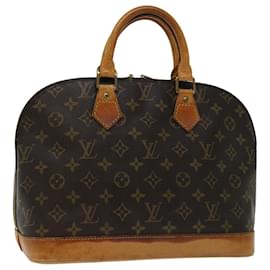 Louis Vuitton-Bolsa de mão M LOUIS VUITTON com monograma Alma M51130 Autenticação de LV 67798-Monograma