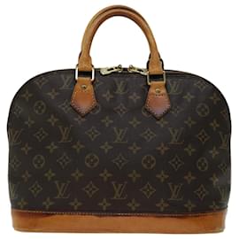 Louis Vuitton-Bolsa de mão M LOUIS VUITTON com monograma Alma M51130 Autenticação de LV 67798-Monograma