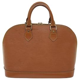 Louis Vuitton-LOUIS VUITTON Epi Alma Hand Bag Zipangu Gold M54148 LV Auth 66237-Other