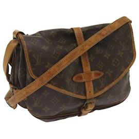 Louis Vuitton-Louis Vuitton Monogram Saumur 30 Borsa a tracolla M42256 LV Auth hk1165-Monogramma