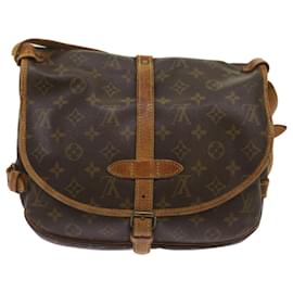 Louis Vuitton-Louis Vuitton Monogram Saumur 30 Shoulder Bag M42256 LV Auth hk1165-Monogram