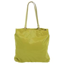 Prada-PRADA Tote Bag Nylon Green Auth 67977-Green