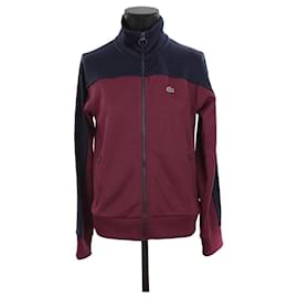 Lacoste Strickjacke Bordeaux