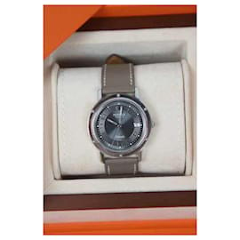 Hermès-Beige Clipper watch-Beige