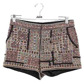 Isabel Marant-Mini shorts in cotone-Multicolore