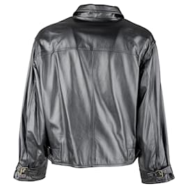 Autre Marque-Collection Privée Leather Jacket-Black
