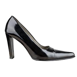 Prada-Prada Pointed Pump Heels-Black