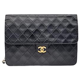 Chanel-Chanel Timeless Classic Single Flap Shoulder Bag-Black
