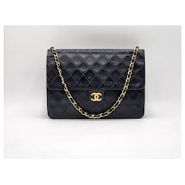 Chanel-Chanel Timeless Classic Single Flap Shoulder Bag-Black