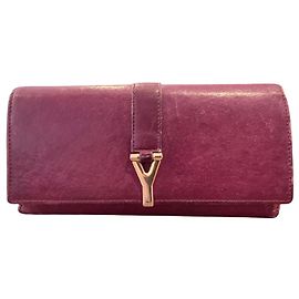 Cartera Yves Saint Laurent Púrpura