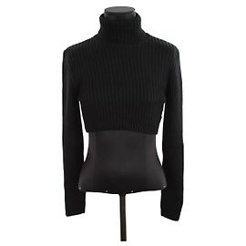 Jean Paul Gaultier Wollpullover Schwarz