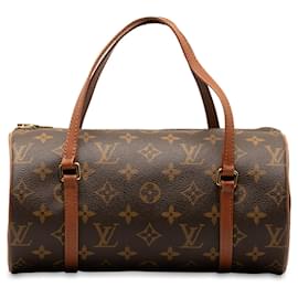 Louis Vuitton-Brown Louis Vuitton Monogram Papillon 26 handbag-Brown