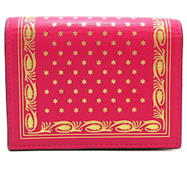 Gucci-Rosafarbene Gucci Guccy Sega-Geldbörse mit zwei Fächern -Pink