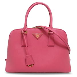 Prada-Bolso satchel Prada Saffiano Lux Promenade rosa-Rosa