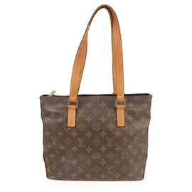 Louis Vuitton-Bolso tote Louis Vuitton Monogram Cabas Piano marrón-Castaño