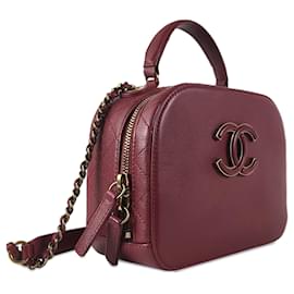 Chanel-Borsa a tracolla Vanity Case Coco Curve rossa di Chanel-Rosso