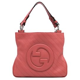 Gucci-Pink Gucci Small Blondie Satchel-Pink