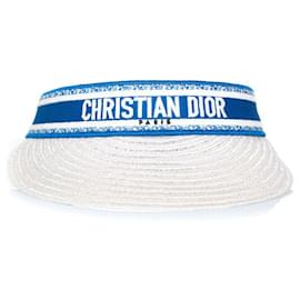 Christian Dior-Christian Dior, Cappellino parasole in blu-Blu
