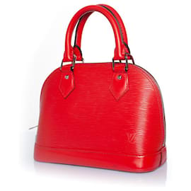 Louis Vuitton-Louis Vuitton, Bolsa Alma BB epi coqueliot-Vermelho