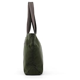 Prada-PRADA Totes Panno Tessuto Verde-Verde