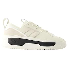 Y3-Tênis Rivalry - Y-3 - Couro - Branco-Branco