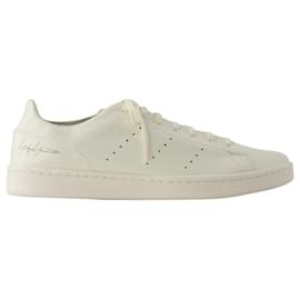 Y3-Stan Smith Sneakers - Y-3 - Leder – gebrochenes Weiß-Weiß