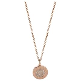 Bulgari-Collana con diamanti BVLGARIBvlgari in 18k Rose Gold 0.34 ctw-Metallico