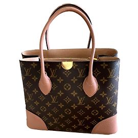 Bolsa Louis Vuitton Flandrin Monogram e Couro Rosa Rosa