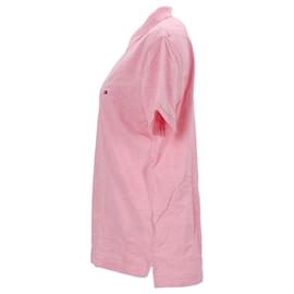 Tommy Hilfiger-Slim Fit-Poloshirt für Herren aus reiner Baumwolle-Pink