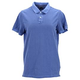 Tommy Hilfiger-Herren-Poloshirt mit schmaler Passform und kurzen Ärmeln-Blau