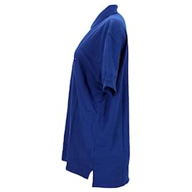 Tommy Hilfiger-Polo pur coton pour homme-Bleu