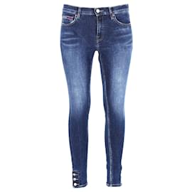 Tommy Hilfiger-Jeans da donna Nora skinny fit a vita media-Blu