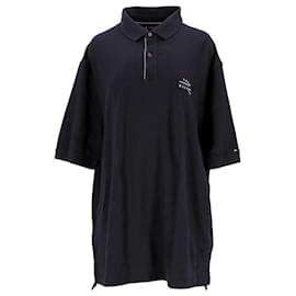 Tommy Hilfiger-Mens Big Tall Embroidery Polo-Navy blue