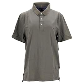 Tommy Hilfiger-Mens Slim Fit Polo-Green