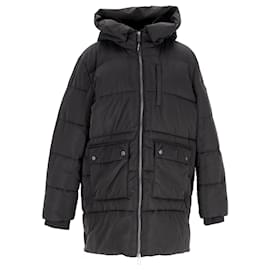 Tommy Hilfiger-Womens Hooded Puffer Parka-Brown