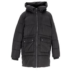 Tommy Hilfiger Parka acolchada con capucha para mujer Castaño