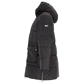 Tommy Hilfiger-Womens Hooded Puffer Parka-Brown