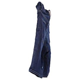 Tommy Hilfiger-Shorts jeans masculinos com ajuste reto-Azul