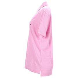 Tommy Hilfiger-Strukturiertes Slim Fit-Poloshirt für Herren-Pink