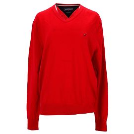 Tommy Hilfiger Pullover aus Lammwolle für Herren Rot