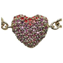 Dior-Heart Rhinestone Necklace-Other