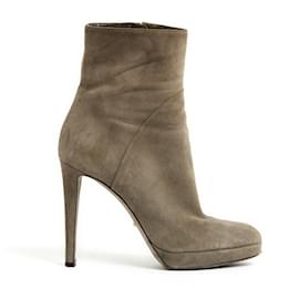 Sergio Rossi-Ankle boots-Cinza