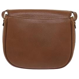 Autre Marque-Burberrys Shoulder Bag Leather Brown Auth ep3582-Brown